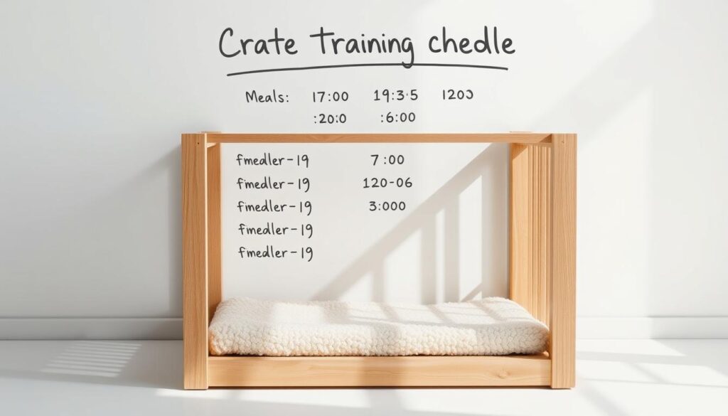 Puppy Crate Training Schedule Puppy Crate Training Schedule