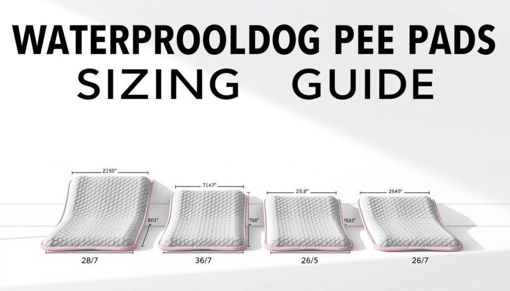 Waterproof Dog Pee Pad Sizing Guide Waterproof Dog Pee Pad Sizing Guide