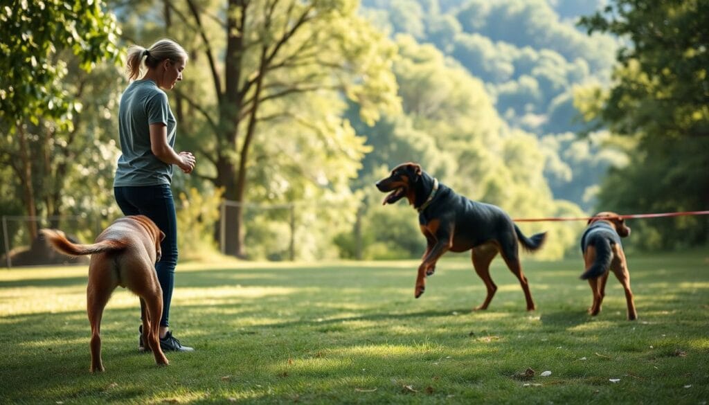 aggression training for dogs