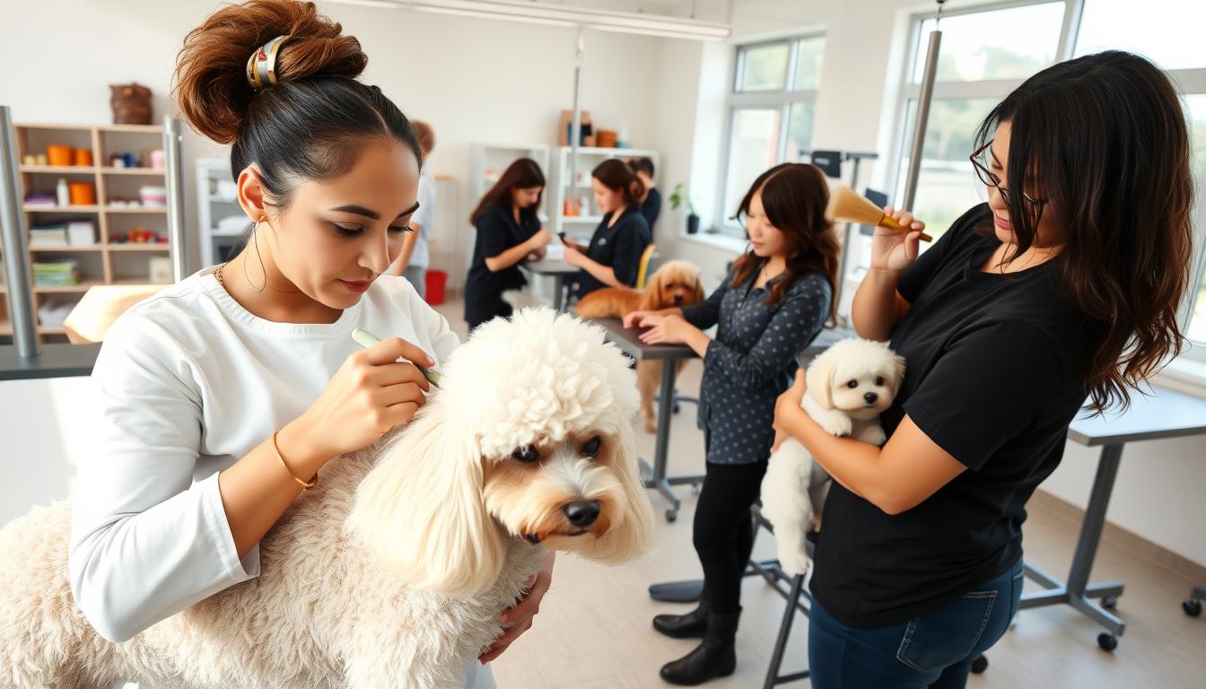 animal grooming schools