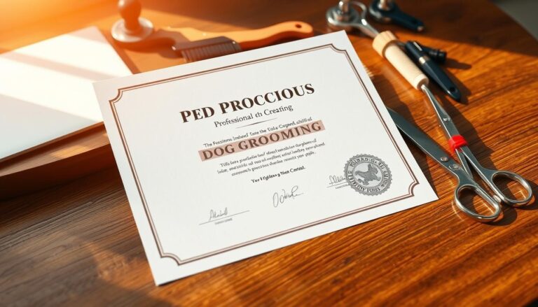 dog grooming certification