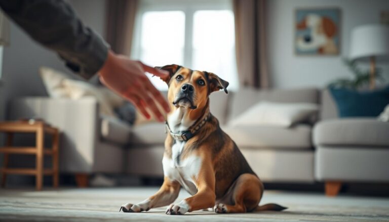 how to teach a dog to sit and stay