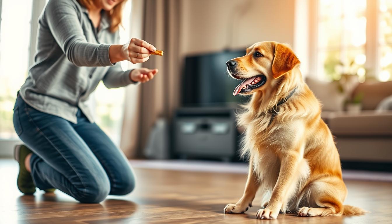 how to teach a dog to sit