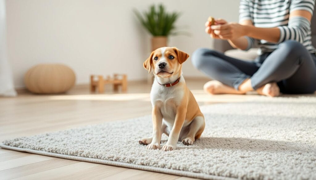 how to train a puppy sit