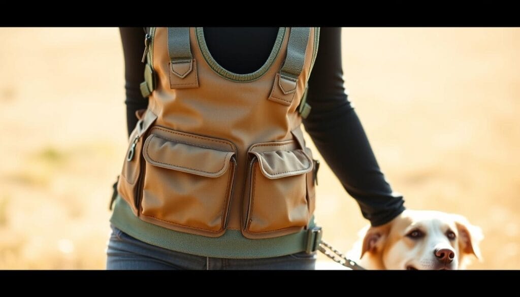womens dog training vest