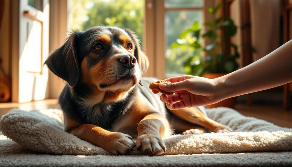 Positive Reinforcement in Senior Dog Potty Training