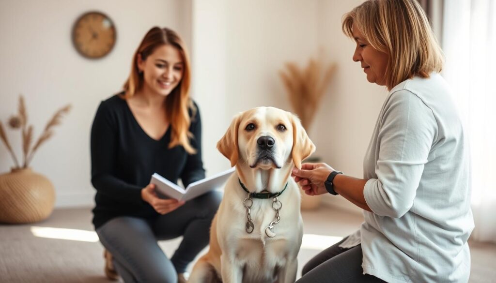 Professional dog training for senior dogs