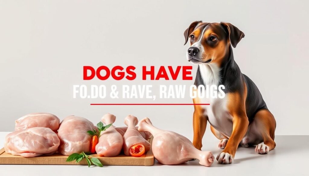 can dogs have raw chicken