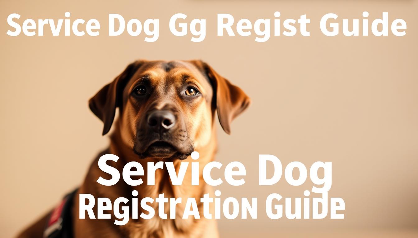 how to register my dog as a service dog