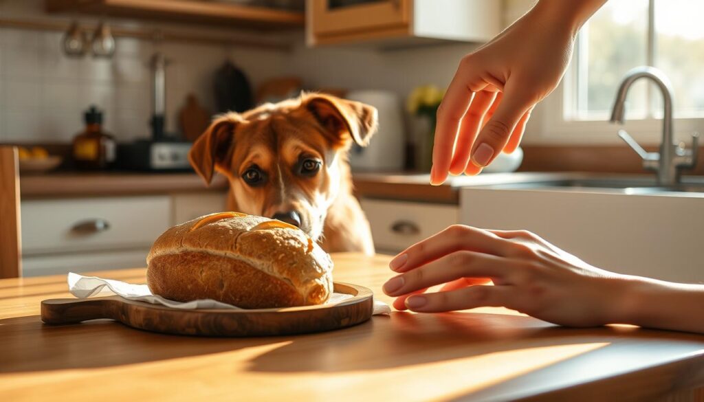 is bread bad for dogs